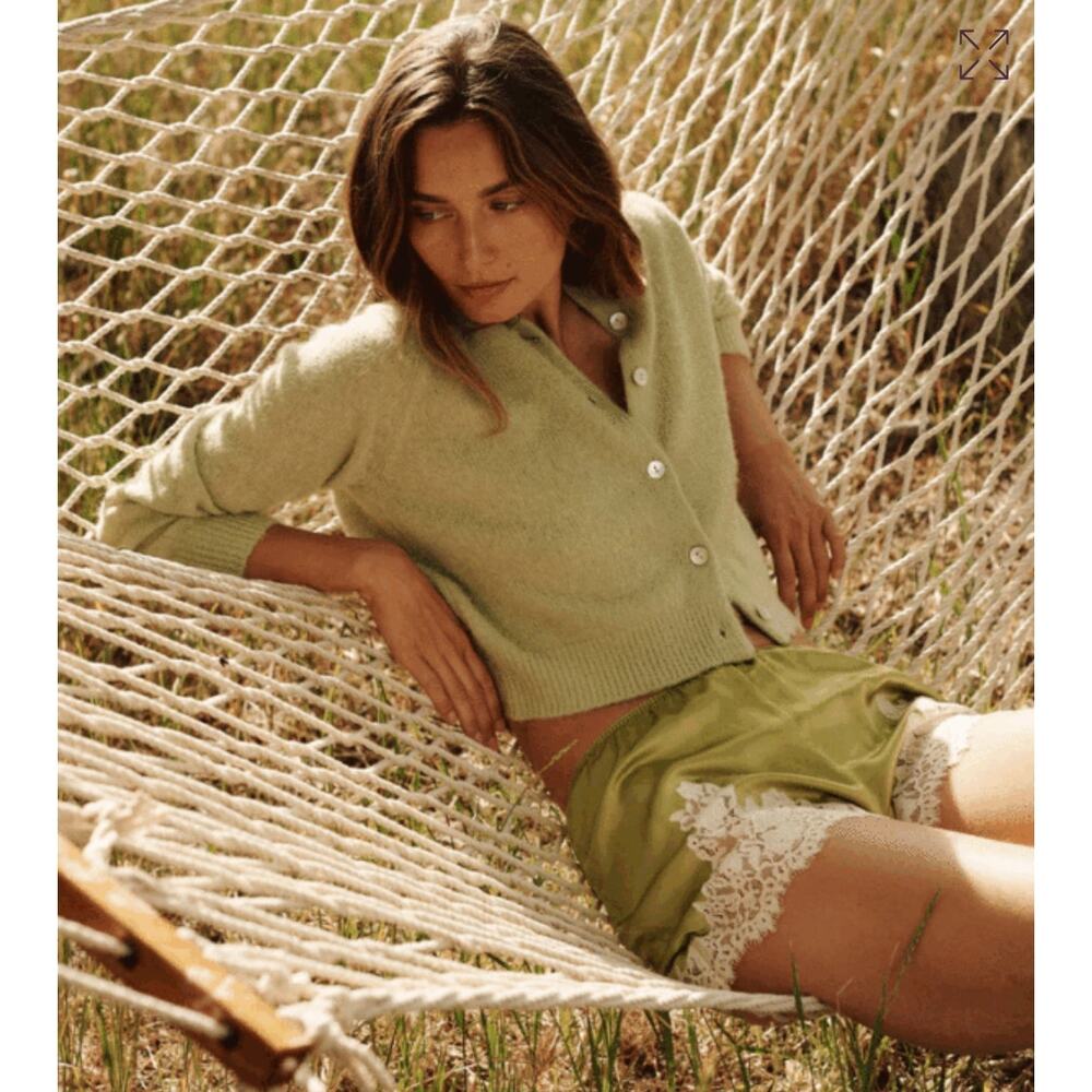 DOEN Fernwood Green Petra Cardigan